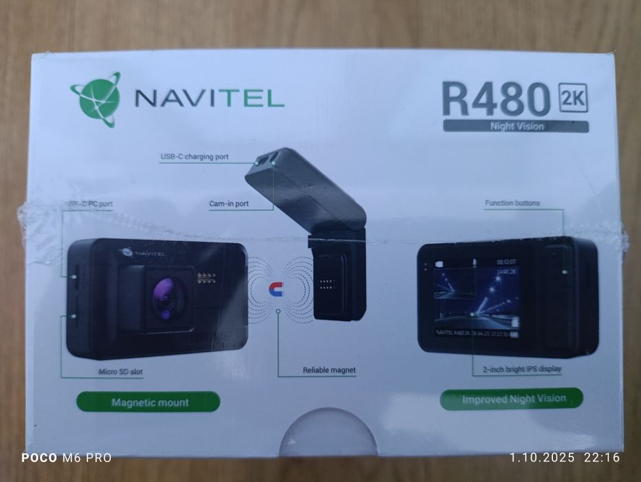 Kamerka samochodowa 2w1