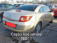 Megane II Cabrio CC 2.0 16V TED11 części wysyłka klapa tylna