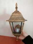 Kinkiet zewnętrzny aluminiowy, lampa ogrodowa