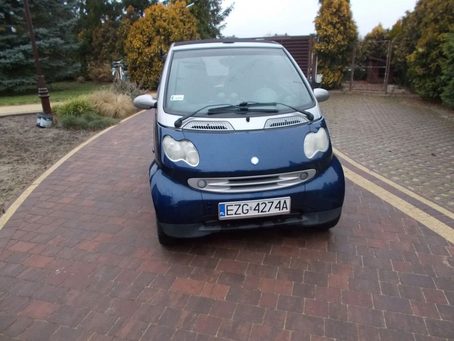 Smart Fortwo Smart Fortwo 450 cabrio benzyna0,7 stan B dobry silnik po remoncie.