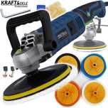KRAFT&DELE Polerka Elektryczna 2650w Szlifierka 180 Mm M14 + Gąbki