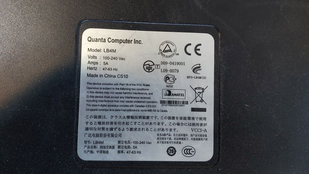 Switch Quanta LB4M 48x1GbE