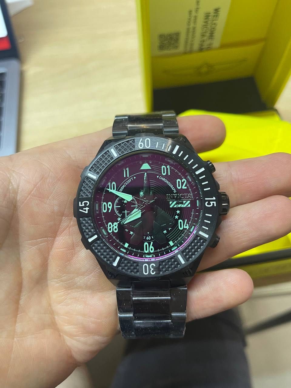 Наручний годинник чоловічий Invicta 39910 Aviator