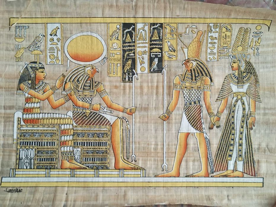 картина на папірусі Єгипет 61x41 без рамки