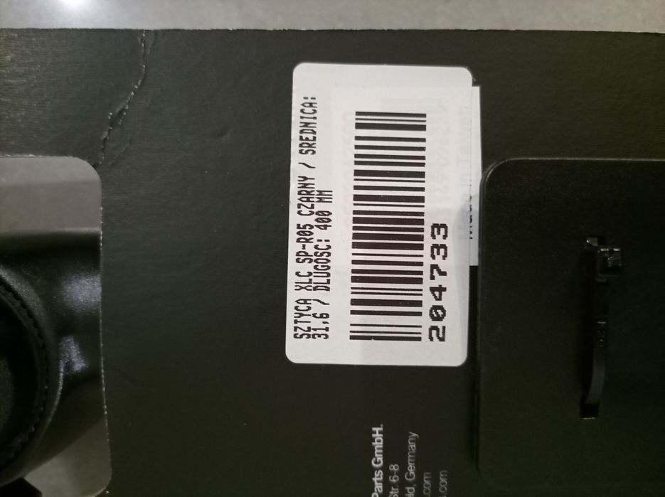 Sztyca XLC SP-R05 400 mm, antishock, 31,6; nowa