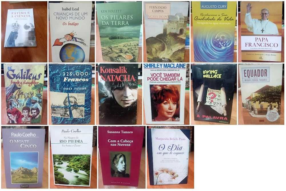 Livros vários autores
