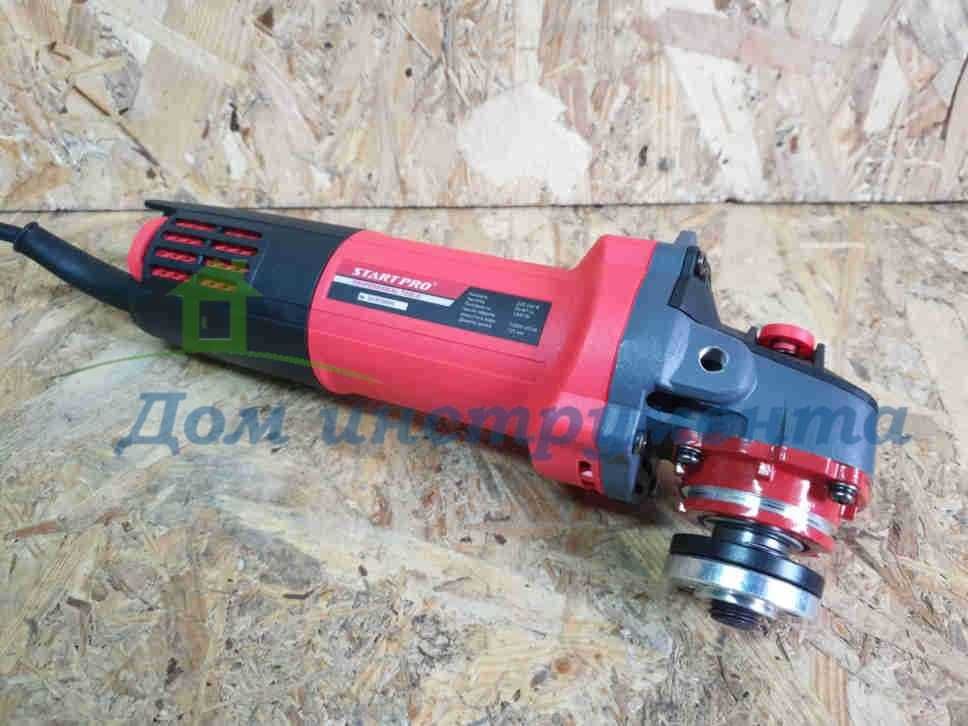 Угловая шлифмашина болгарка 125 Start pro SAG-125/1300F защита от пыли