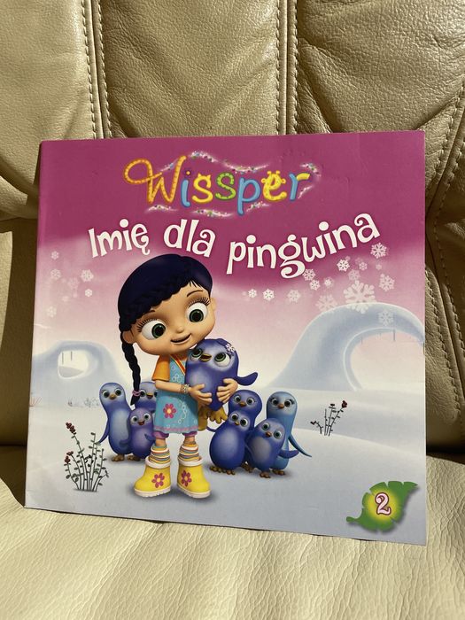 Wisspier imię dla pingwina książeczka czytanka dla dzieci