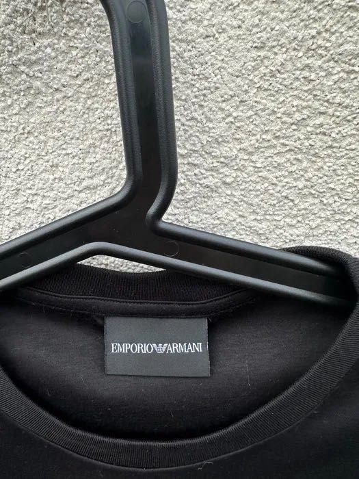 Koszulka męska czarna emporio Armani r s 36 t-shirt nowa bawełna