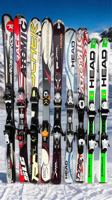 Лижі Fiscer/ K2/ Rossignol/ Atomic