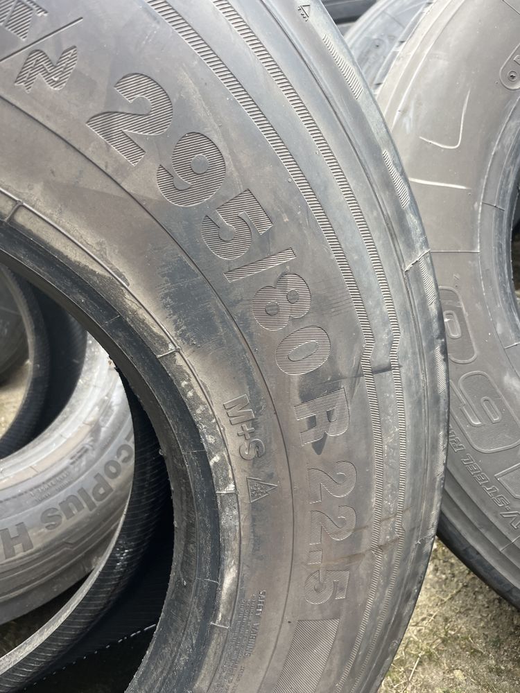 295/80/22,5 Continental EcoRegional HS3 idealny stan 14,5mm 2023 brutt