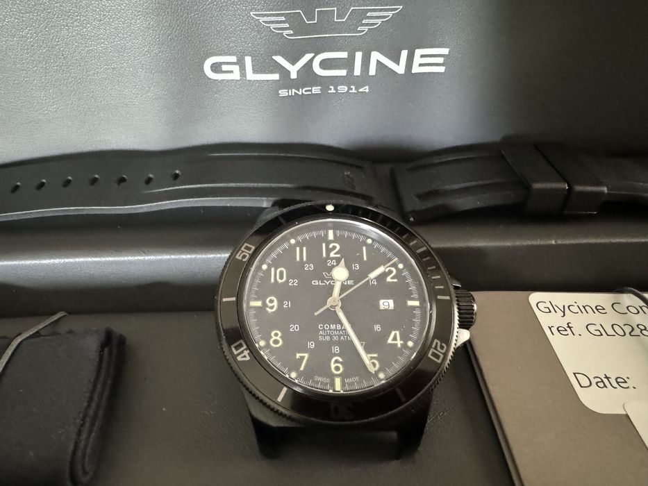 Duży zegarek Glycine Combat SUB 46 GL0288 Jak nowy