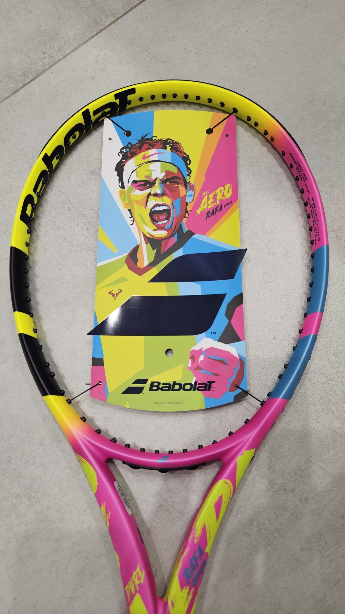 Rakieta do tenisa Babolat Pure Rafa Origin 317g /L3 oraz L2