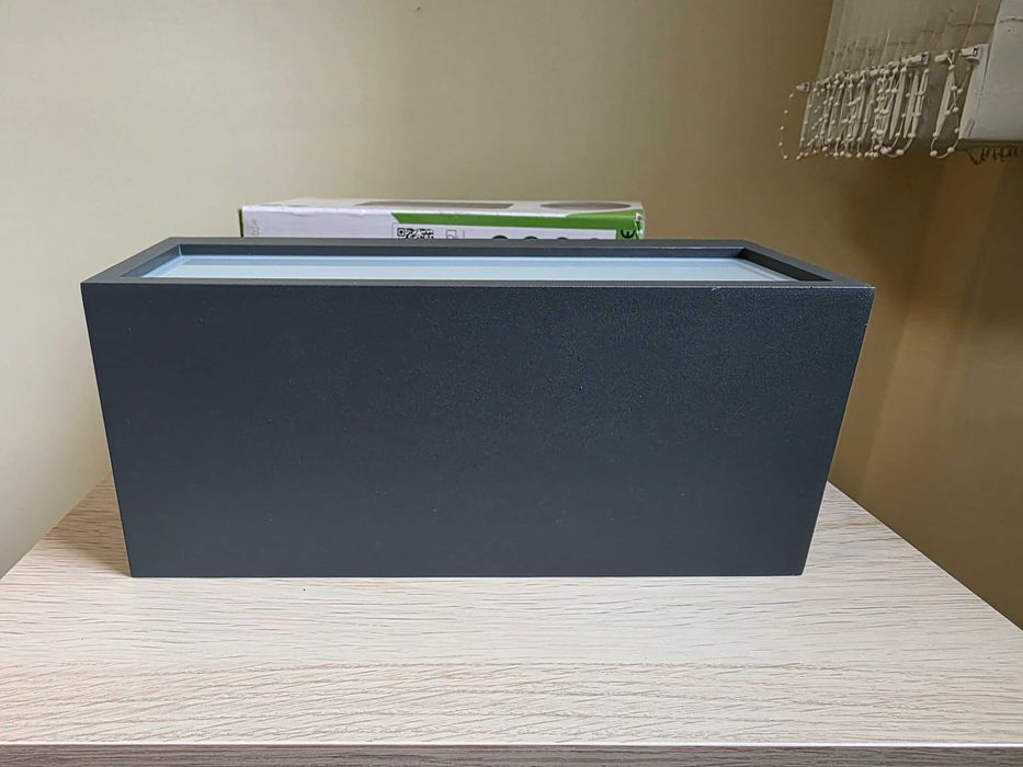 Kinkiet ścienny Mayenne, zewnętrzny,  antracyt