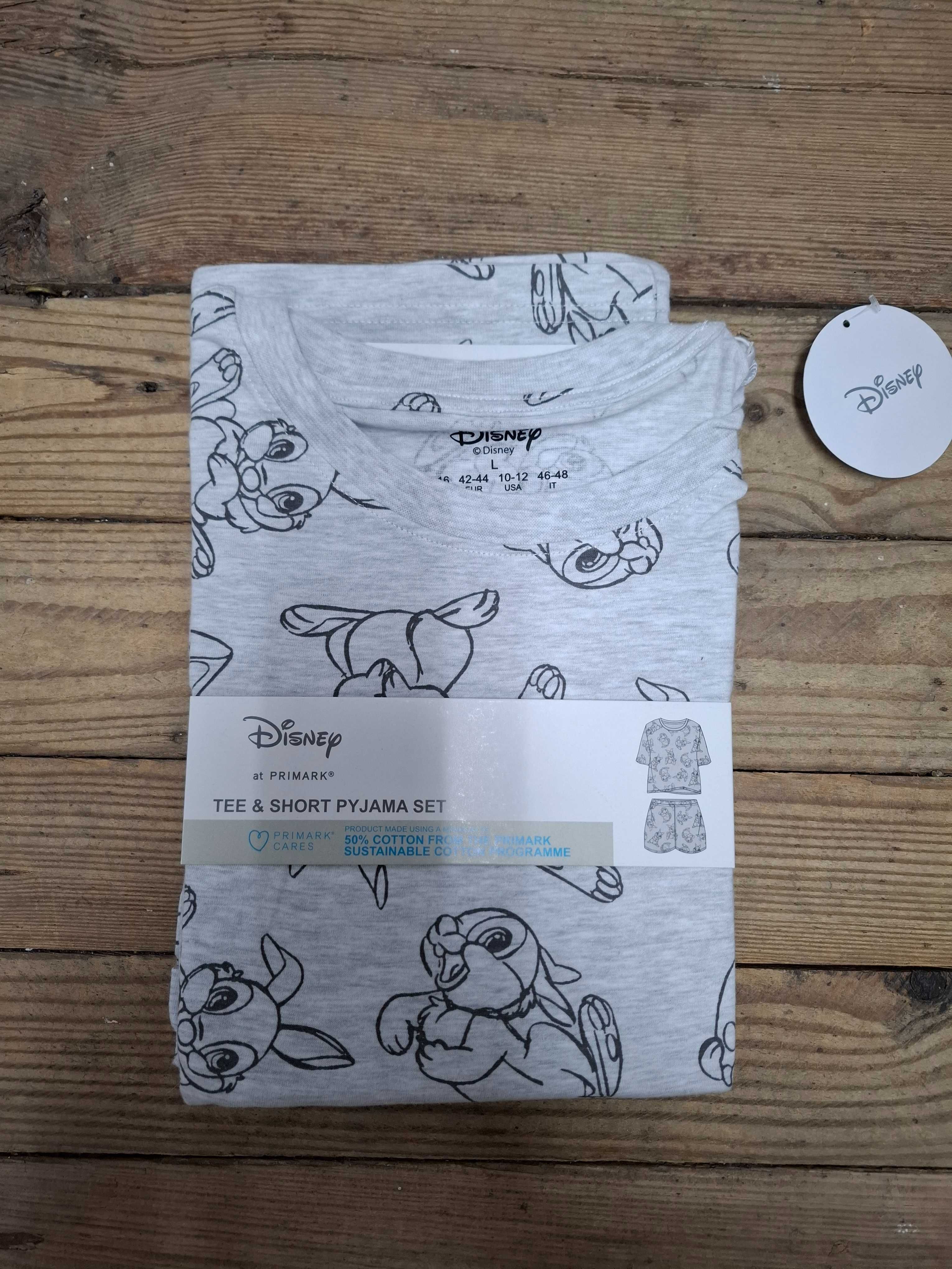 Piżama letnia, królik Tuptuś, Bambi, nowa, z Primark