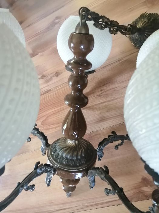 Lampa wisząca i kinkiet