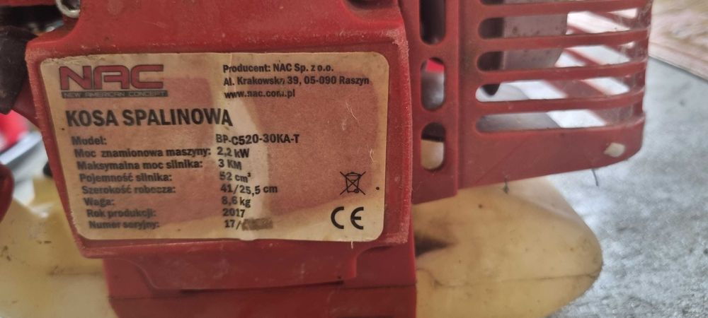 Podkaszarka spalinowa NAC BP520-30KA-T