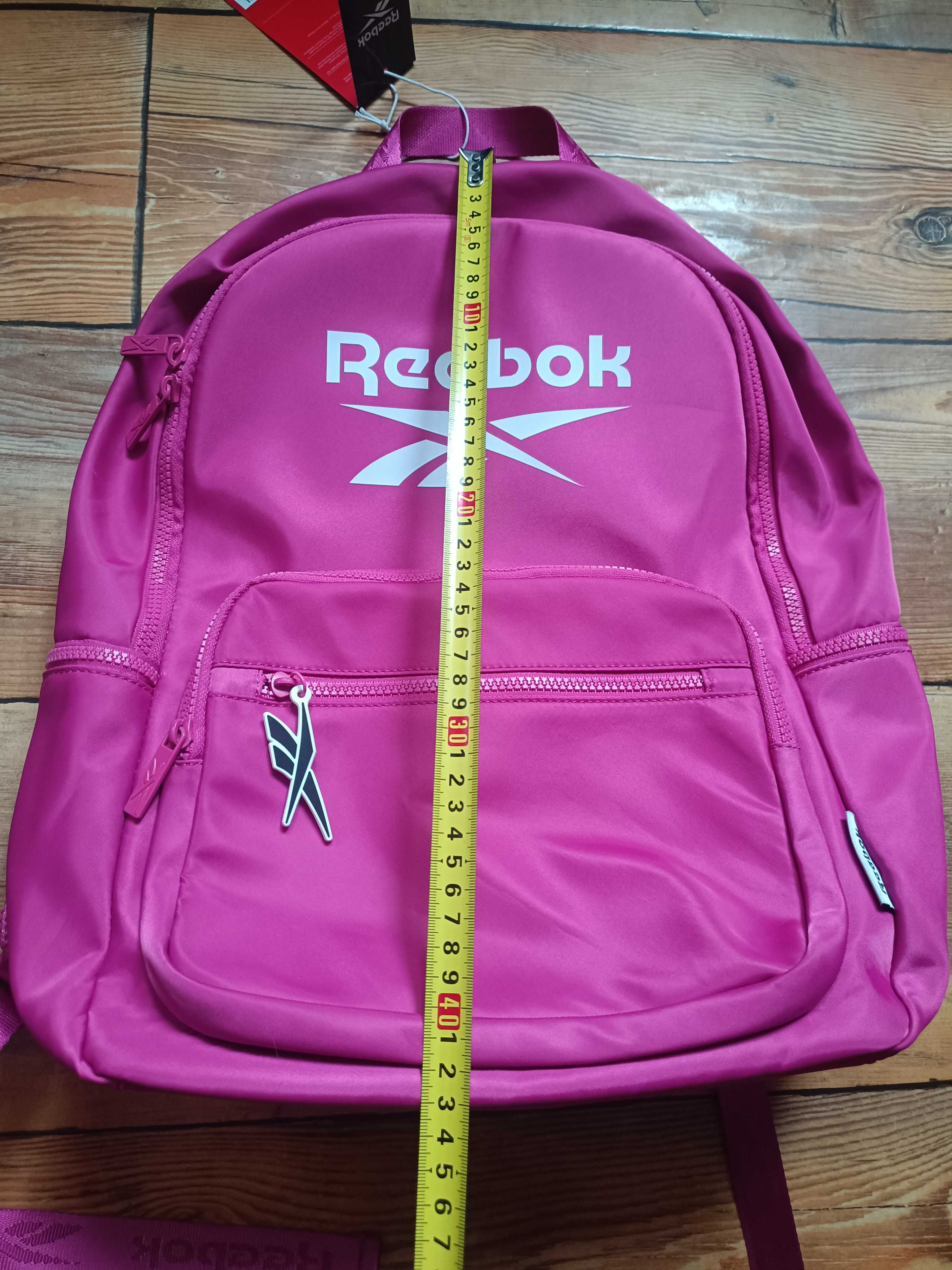 Reebok plecak dziewczęcy szkoła metki Nowy