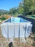 Piscina Bestway Power Steel com escada