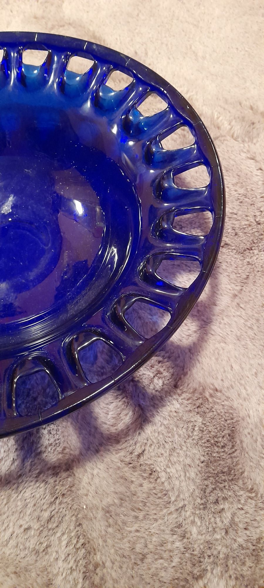 Piękna MISA kobaltowa, średnica 41 cm