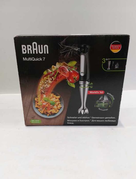 Nowy Blender ręczny Braun MultiQuick 7 7025X 1000 W czarny