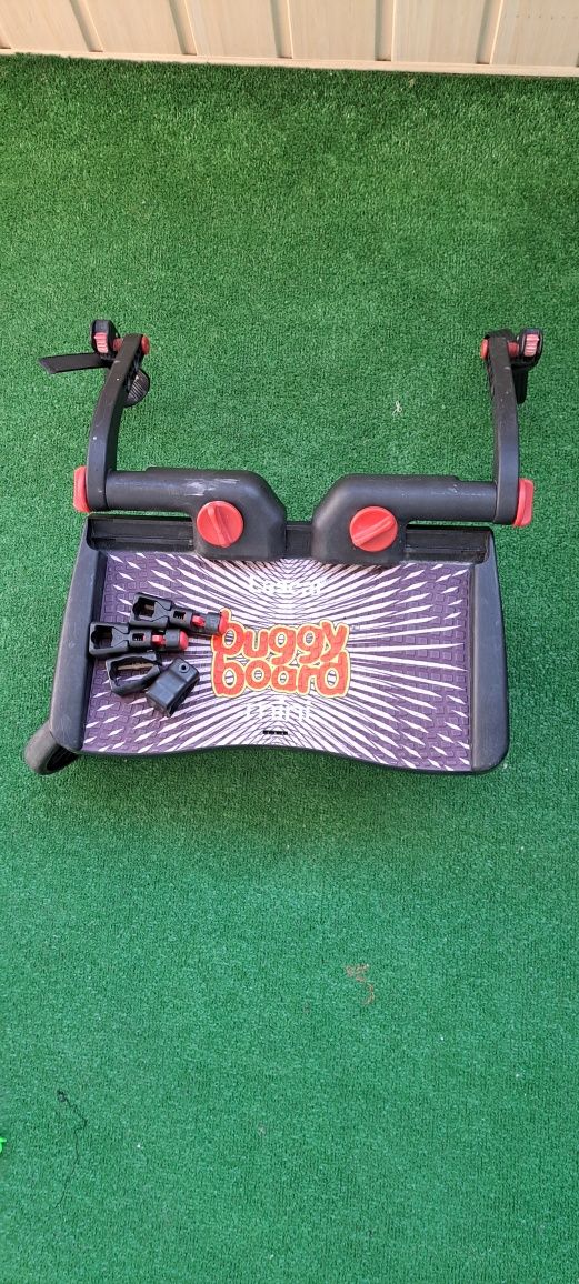 LASCAL Buggy board Mini Uniwersalna Dostawka do wózka Black