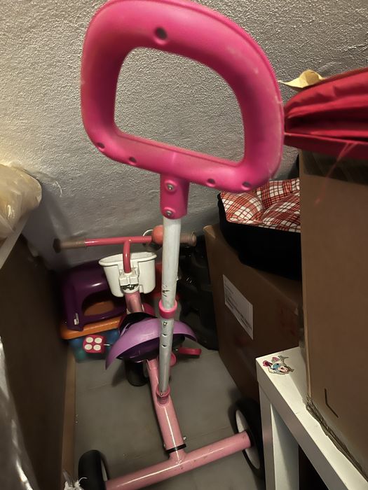 Triciclo Chicco com pega