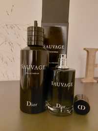 Zestaw dior sauvage edt, edp