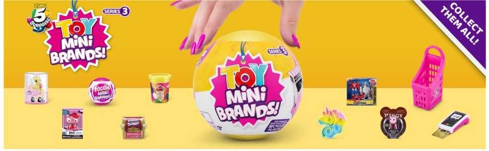 Адвент календарь 24 фигурки мини игрушки Mini Brands Advent Calendar