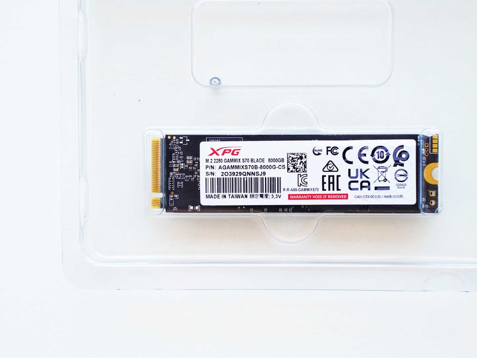 SSD M2 накопичувач 8 TB | ADATA XPG Gammix S70 Blade