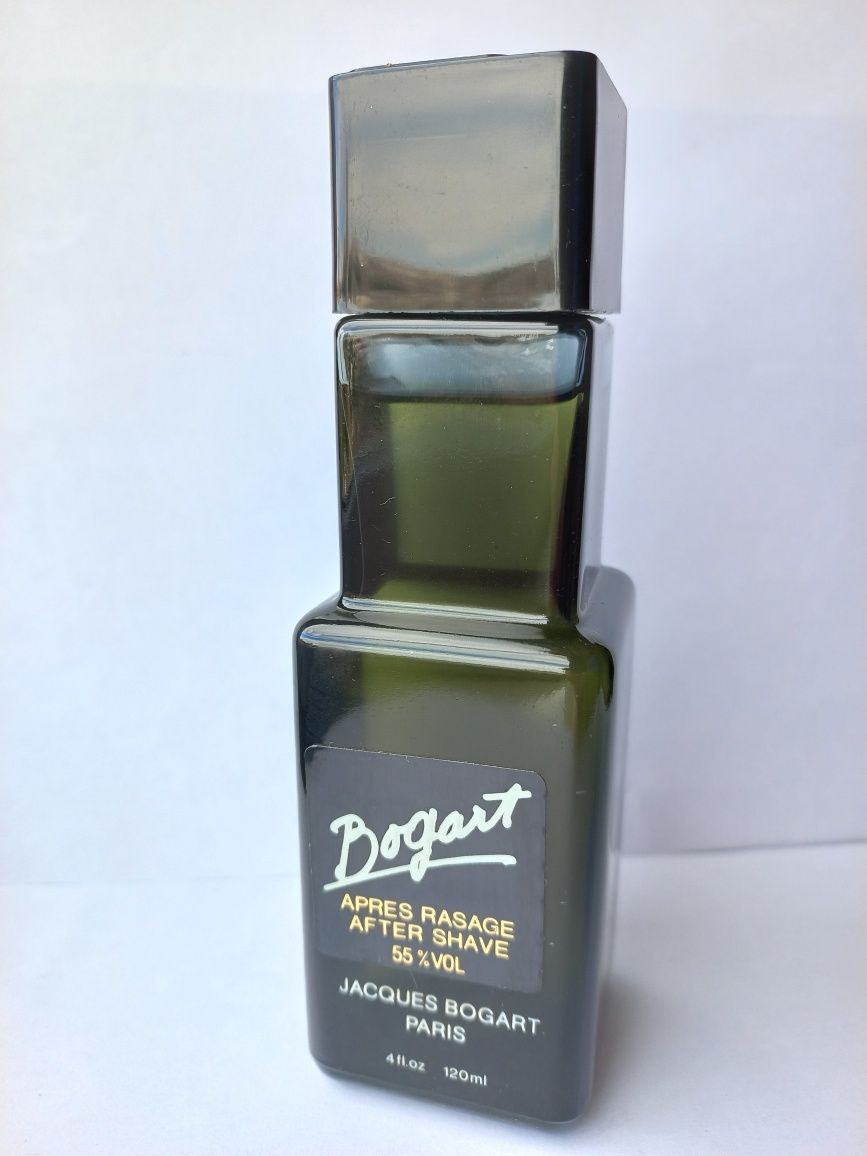 Bogart. After shave. Jacques Bogart Paris. 4FL.OZ-55%VOL-120ML.