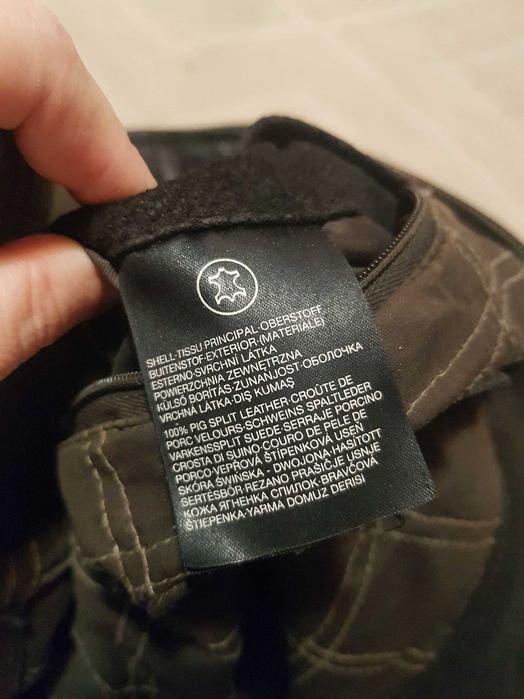 Firmowa kurtka skora naturalna L