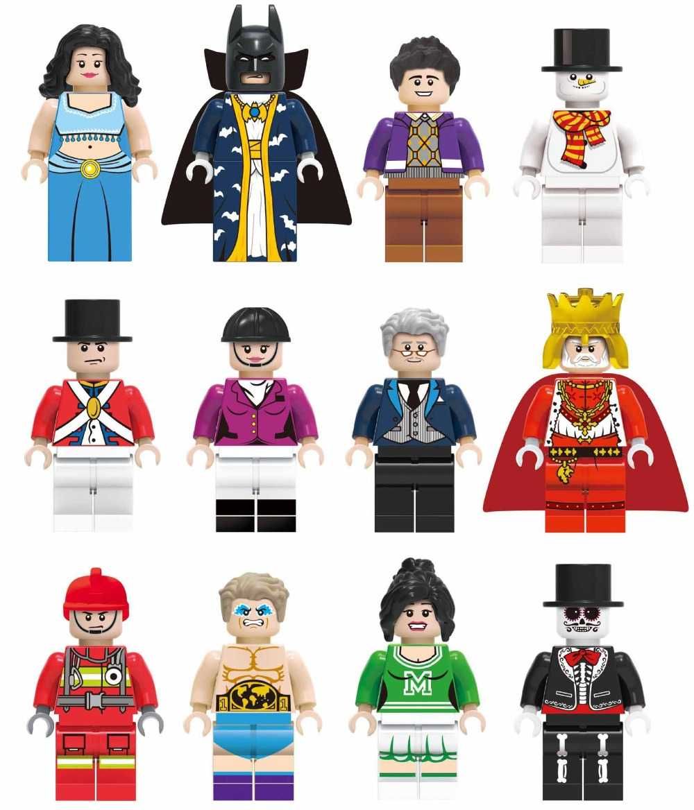 Figura tipo Lego várias personagens - ver outras fotos