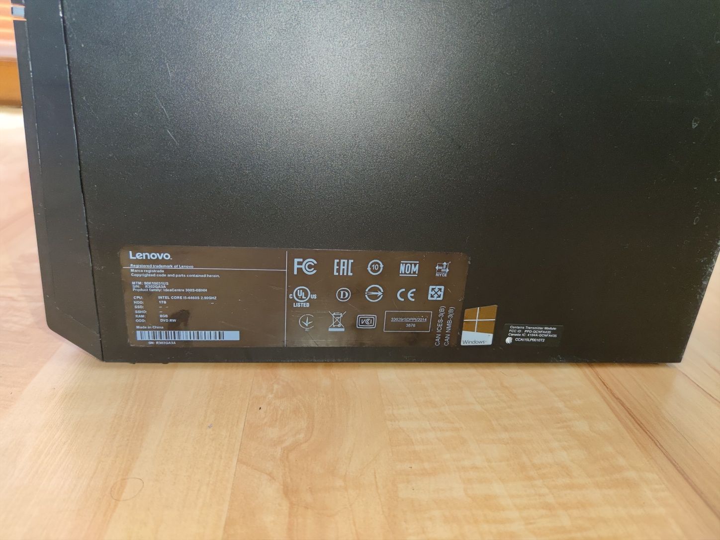 Lenovo ideacentre 300s-08IHH i5 8gb mysz klawiatura (jak konsola)