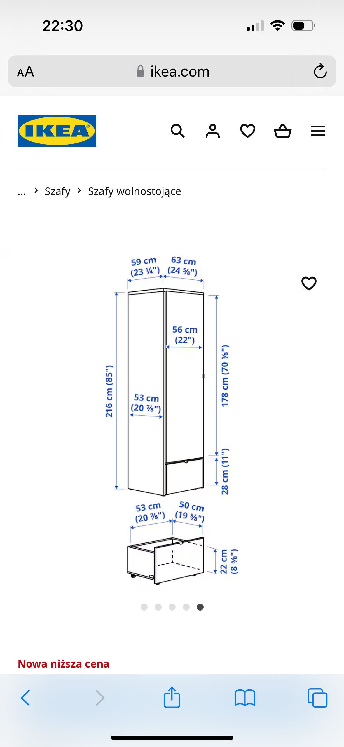 Szafa Visthus Ikea