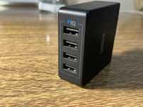 Anker A2106 36W 4-портовий USB зарядний адаптер 5V 7.2A, Made in China