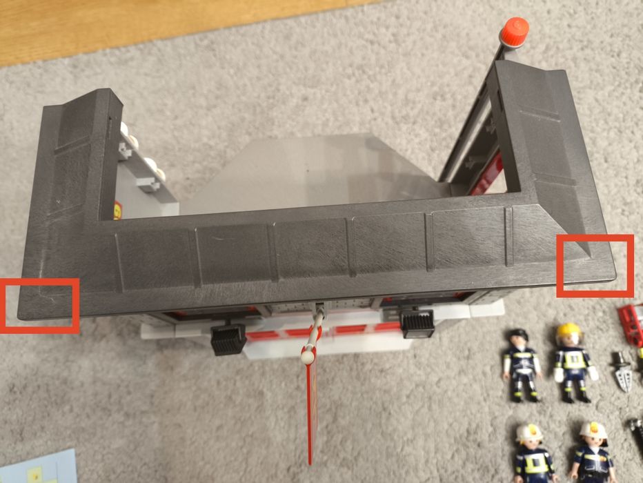 Straż remiza playmobil
