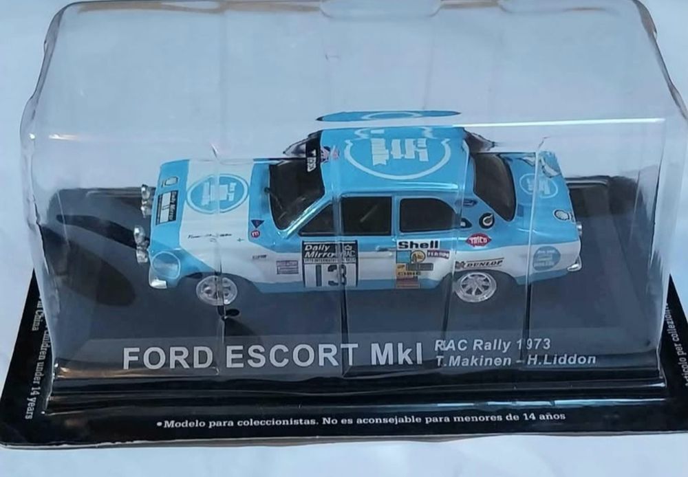 Miniatura em escala 1/43 Ford Escort Mk1
