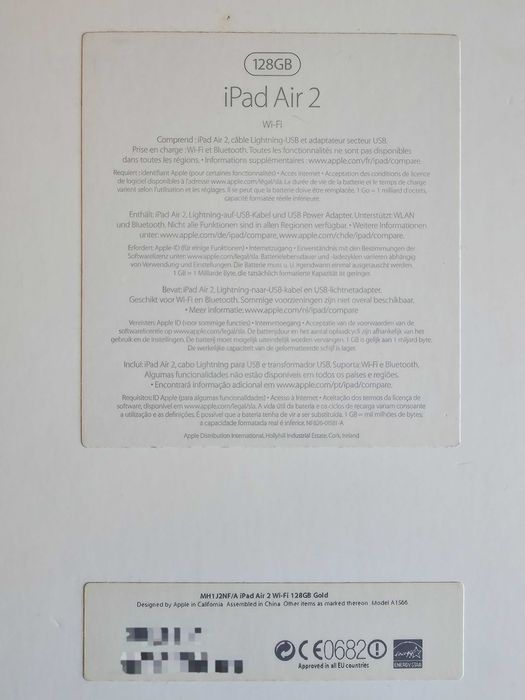 Apple Ipad Air 2 128 GB