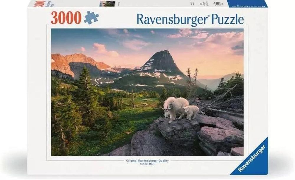 Puzzle 3000 Górski krajobraz pudełko,433x301 mm