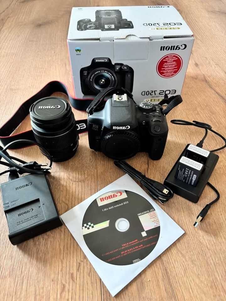 Canon EOS 750d Conjunto