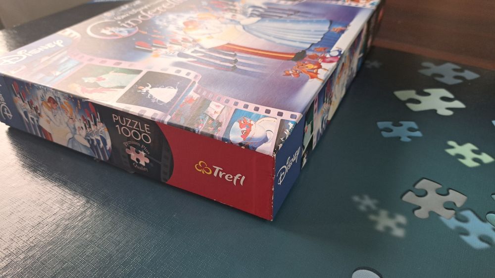 Puzzle Trefl 1000 Cinderella Kopciuszek Iconic Moments
