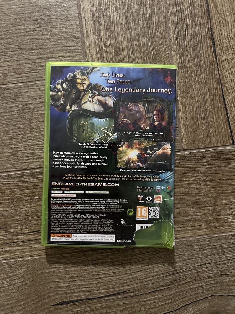 gra enslaved odyssey to the west xbox 360
