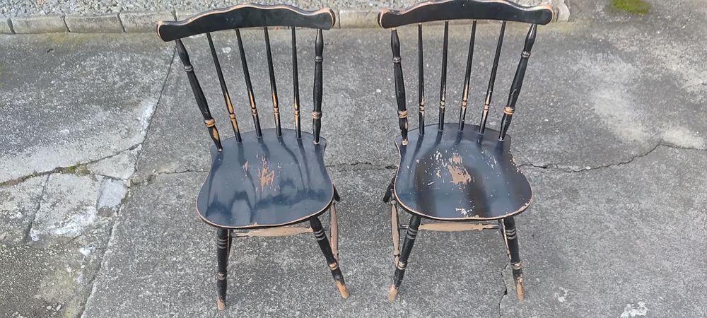 Krzesła Drewniane, Typ 983, PRL