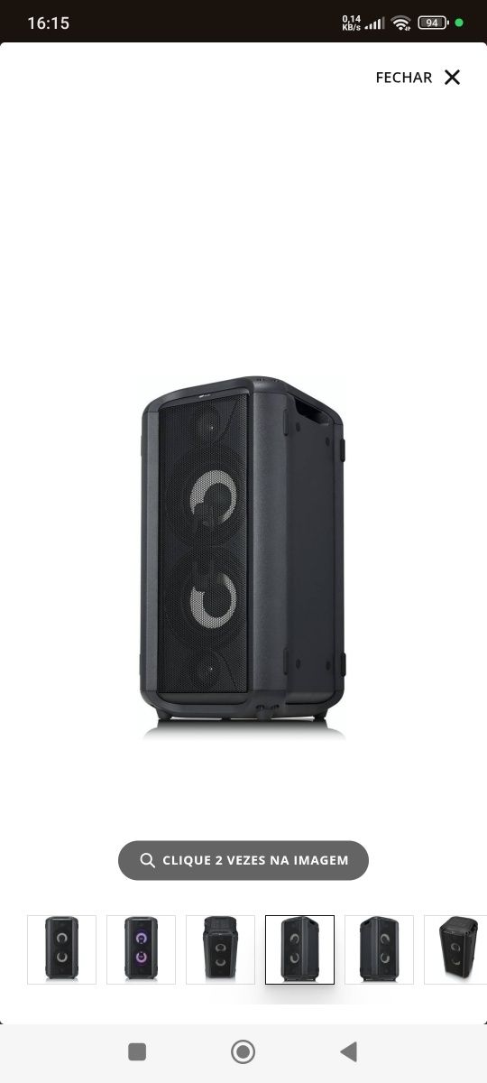 Coluna LG RL4 Xboom bluetooth usb 150w