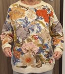 Vintage sweter wełna James Seaton jak nowy
