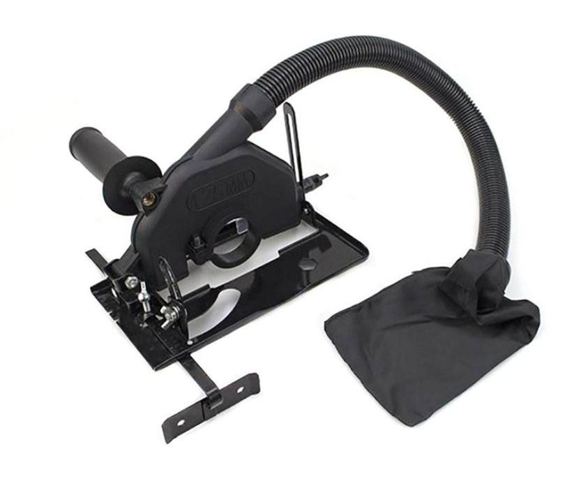 Кожух, насадка для болгарки з пилеотводом для різа під кутом 45 градус