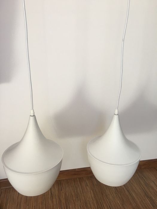 Orient lampa wisząca 1-punktowa biała dwie szt