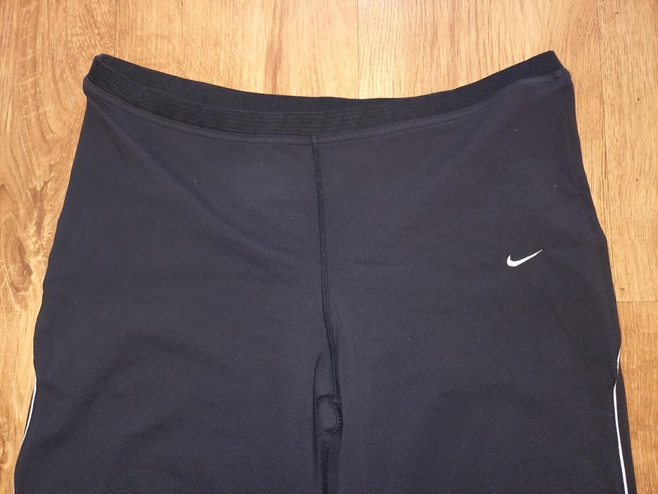 Czarne legginsy sportowe damskie | r. M (38) | Nike Fitdry