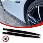 BMW Dokładki Progów E90 E91 E92 E93 Spoilery Boczne Czarny Poł